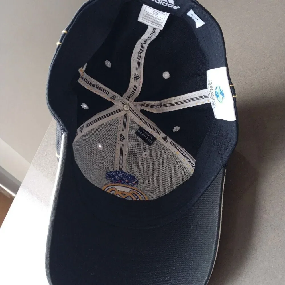 Adidas Real Madrid Navy Blue & White S/M Cap Hat